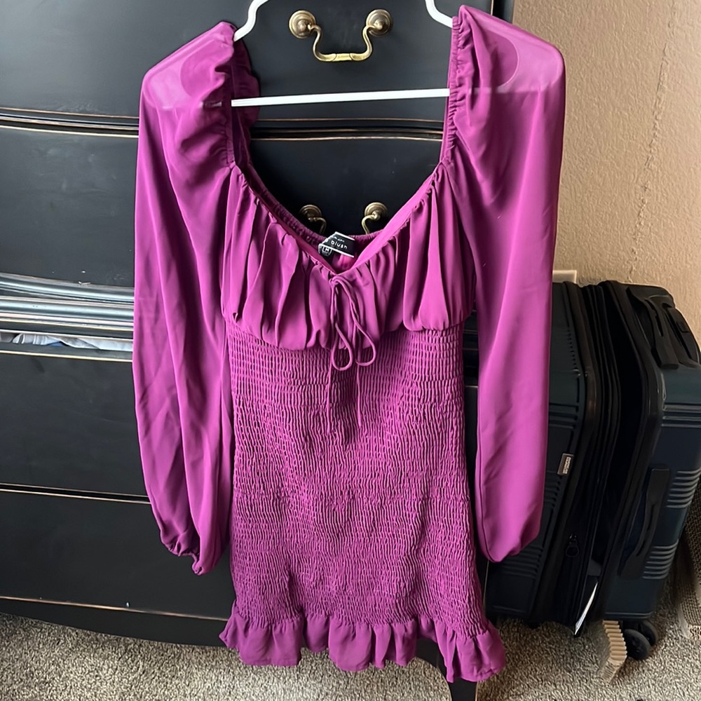 Blue blush dress size medium